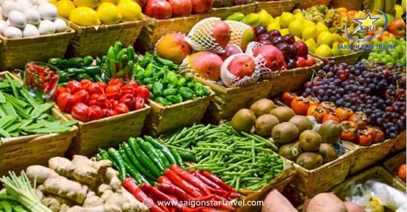 Tìm Hiểu Chợ Nông Sản Đà Lạt - Điểm Đến Không Thể Bỏ Qua | Saigon Star Travel Nông sản phẩm tại chợ đảm bảo sức khỏe