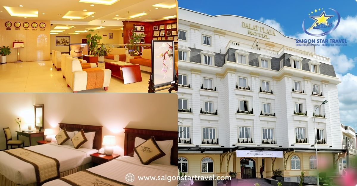 Không gian nghỉ dưỡng mang đậm phong cách hoàng gia Châu Âu cổ điển tại Best Western Dalat Plaza Hotel.