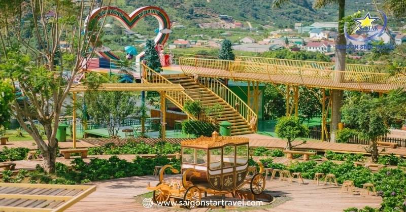 Mê Linh Coffee Garden là điểm sống ảo độc đáo