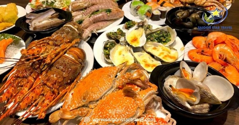 Buffet Hải Sản Đà Lạt - Biển Cả Gửi Gắm Vào Cao Nguyên | Saigon Star Travel Những Món Ăn Đà Lạt Từ Hải Sản Được Yêu Thích