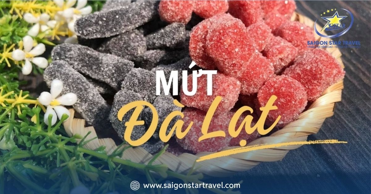 Mứt Đà Lạt thơm ngon nhất định phải mua về làm quà