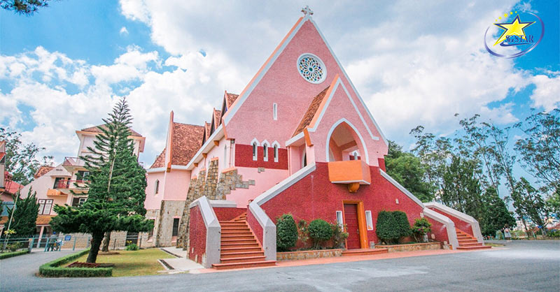Nắm vững Bản đồ Du lịch Đà Lạt 2024 như người bản xứ | Saigon Star Travel Nhà Thờ Domain de Marie