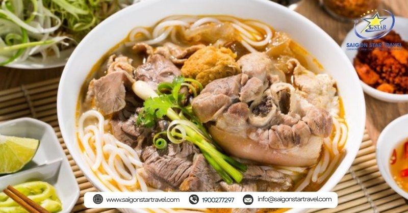 Quán Bún bò Huế Dung, đậm đà hợp khẩu vị với tất cả thực khách