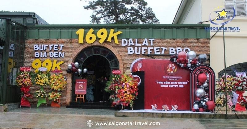 Buffet Hải Sản Đà Lạt - Biển Cả Gửi Gắm Vào Cao Nguyên | Saigon Star Travel Quán Dalat Buffet BBQ – Chuyên Buffet Hải Sản Đà Lạt