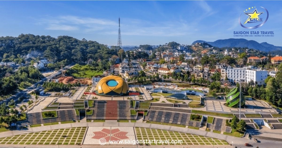 Quảng trường Lâm Viên: Điểm đến không thể bỏ qua ở Đà Lạt