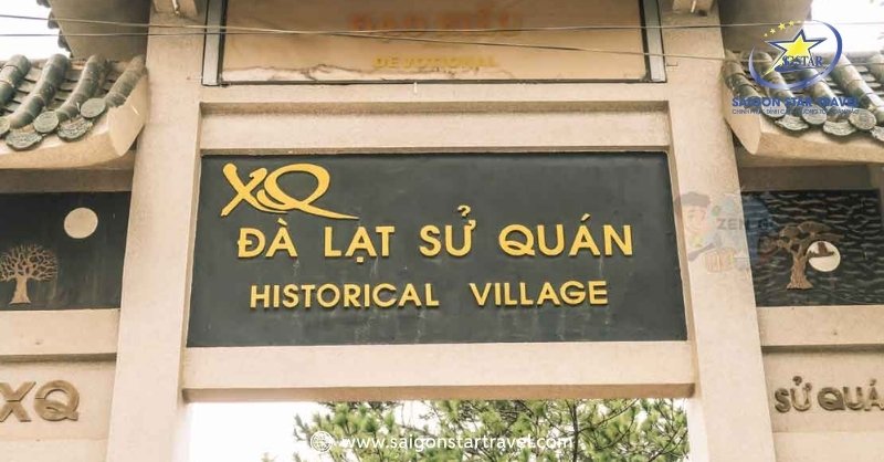 XQ Đà Lạt Sử Quán - Ngôi Làng Tranh Thêu Mê Mẩn Du Khách | Saigon Star Travel Những bức ảnh xịn sò được chụp ở XQ Sử Quán