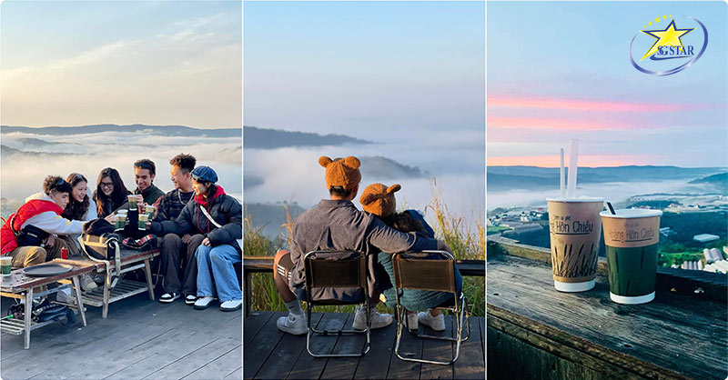 Top 10+ Địa Điểm Săn Mây Đà Lạt View Cực Đẹp | Saigon Star Travel Coffee Hoàng Hôn Chiều Đà Lạt