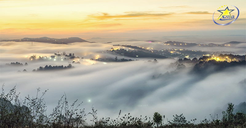 Top 10+ Địa Điểm Săn Mây Đà Lạt View Cực Đẹp | Saigon Star Travel Săn mây tại Đồi Du Sinh Đà Lạt