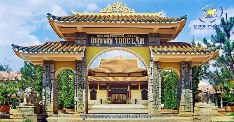 Làng Bình An Đà Lạt - Review Từ A-Z Về Ốc Đảo Cổ Tích | Saigon Star Travel Thiền Viện Trúc Lâm cách Làng Bình An chỉ khoảng 3km