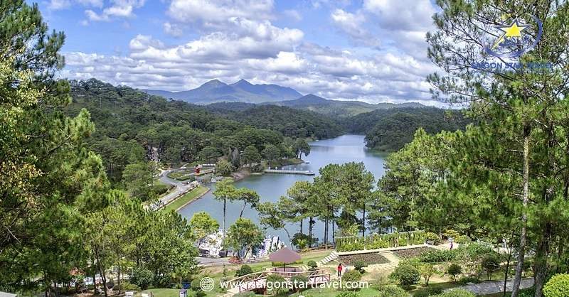 Đà Lạt Có Gì Chơi? Điểm Đến Vui Chơi Dành Riêng Cho Bạn | Saigon Star Travel Thung lũng tình yêu nhìn từ trên cao