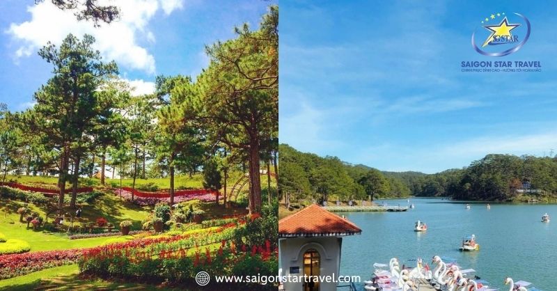 Du Lịch Đà Lạt Tháng Mấy Đẹp Nhất Để Tận Hưởng Trọn Vẹn | Saigon Star Travel Khu du lịch nổi tiếng - Thung lũng tình yêu