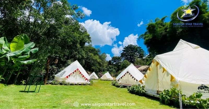 Hoa Sơn Điền Trang – Thiên Đường Sống Ảo Triệu Like | Saigon Star Travel Tổ chức cắm trại, nghỉ dưỡng tại Hoa Sơn Điền Trang
