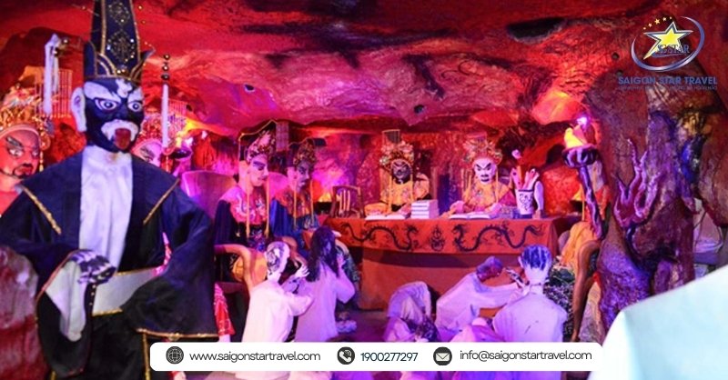 Trải nghiệm 18 tầng địa ngục ở chùa Linh Phước