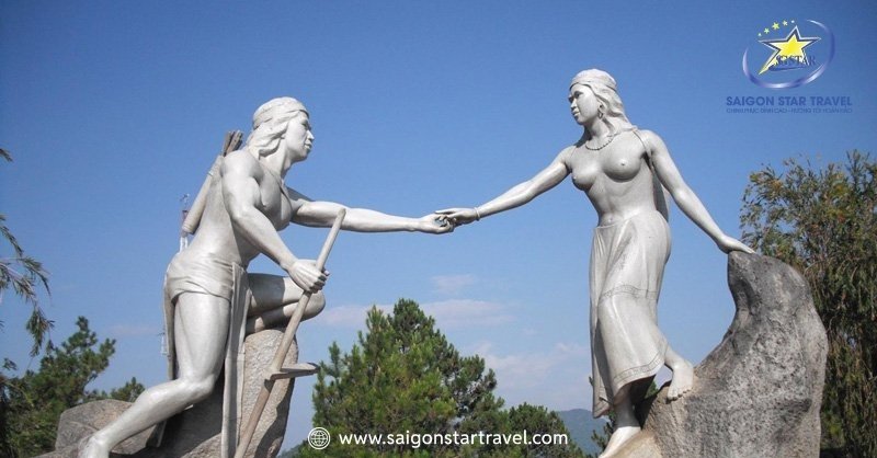 Núi Langbiang Đà Lạt - Điểm Đến Không Thể Bỏ Qua Ở Đà Lạt | Saigon Star Travel Đôi tình nhân trong truyền thuyết về LangBiang