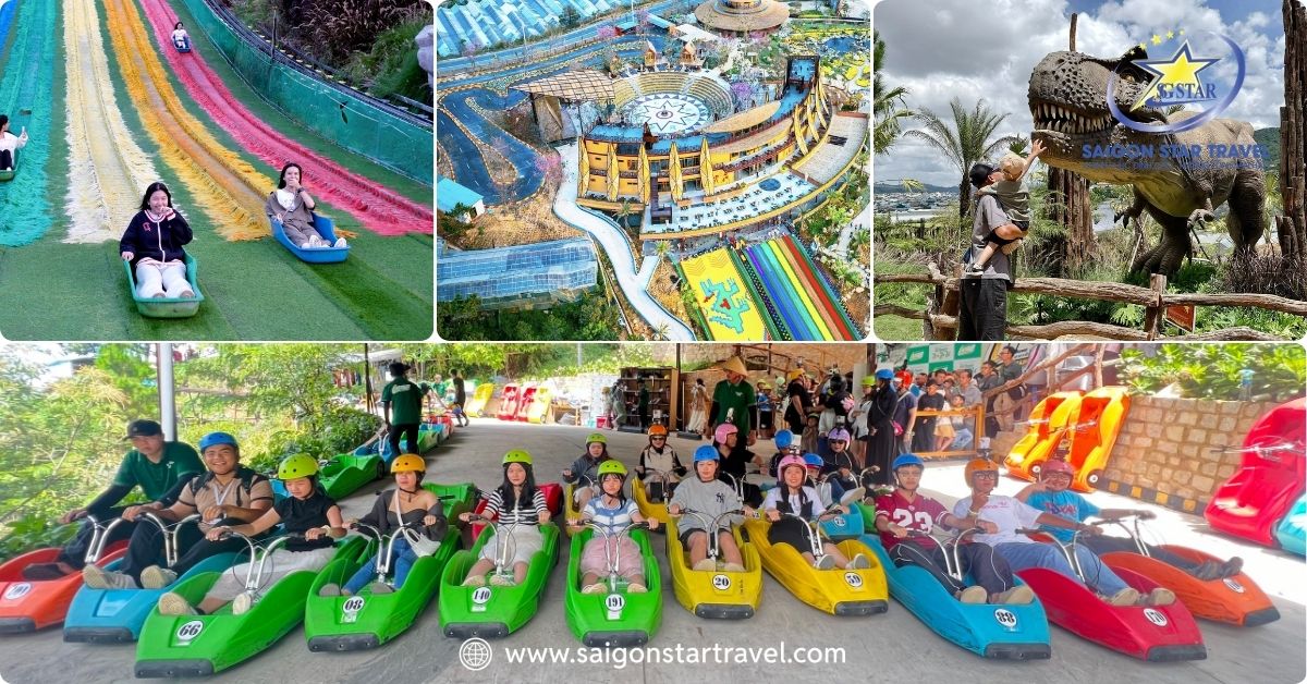 Vui chơi tại Langbiang Land