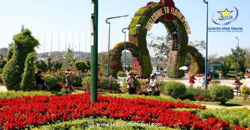 Du Lịch Đà Lạt Tháng Mấy Đẹp Nhất Để Tận Hưởng Trọn Vẹn | Saigon Star Travel Vườn hoa thành phố thơ mộng