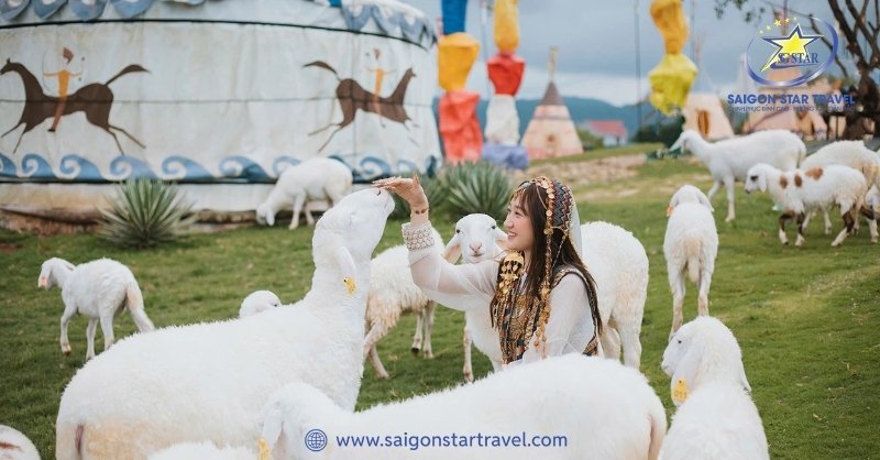 Mongo Land Dalat - Khám Phá "Tiểu Vương Quốc" Thơ Mộng | Saigon Star Travel Tận Hưởng Khoảnh Khắc Đáng Yêu Cùng Vườn Thú Thân Thiện