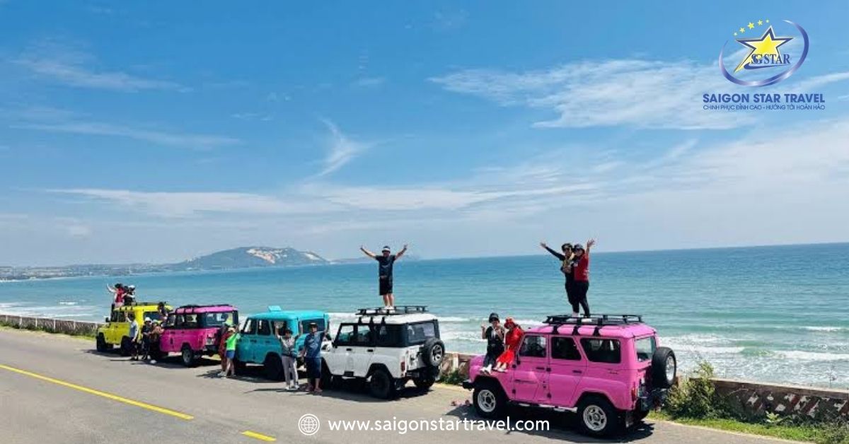 Jeep Tour khám phá cung đường Mũi Né