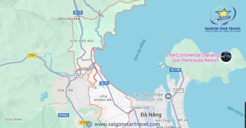 Bản Đồ Đường Quận Liên Chiểu Đà Nẵng