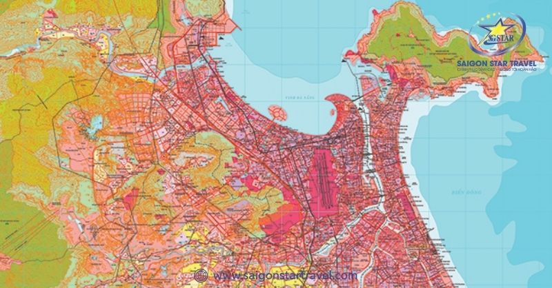 Bản đồ quận Sơn Trà Đà Nẵng hướng đến năm 2030