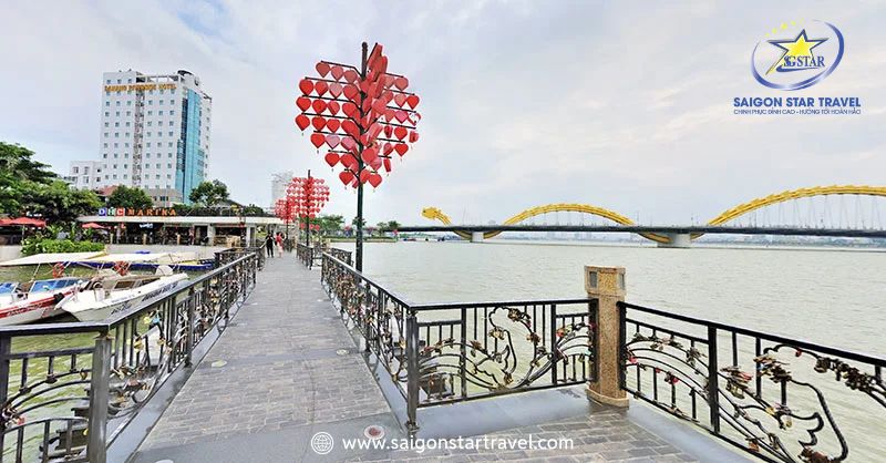 Check in Cầu tình yêu Đà Nẵng - Địa điểm sống ảo giới trẻ | Saigon Star Travel check-in-cau-tinh-yeu-da-nang-dia-diem-song-ao-gioi-tre-2