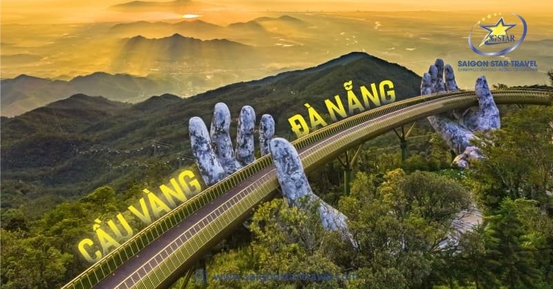 Cầu Vàng Đà Nẵng - Công trình kiến trúc vươn tầm quốc tế