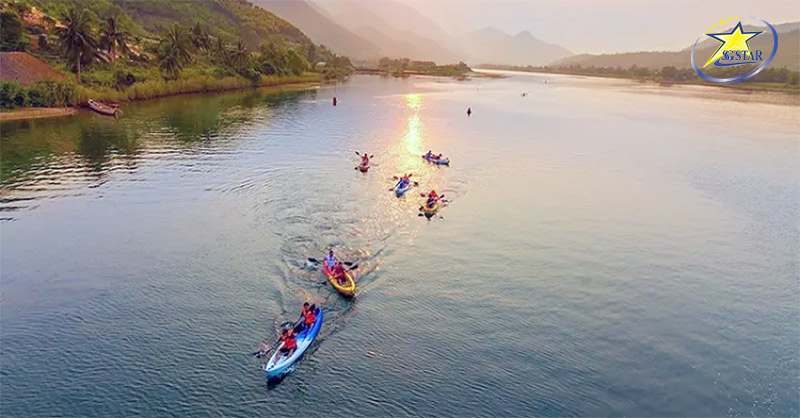 Bản đồ du lịch Đà Nẵng mới nhất | Saigon Star Travel Chèo thuyền Kayak tại Hồ Đồng Xanh - Đồng Nghệ