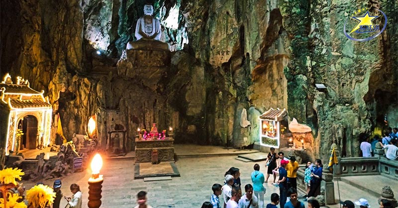 Bản đồ du lịch Đà Nẵng mới nhất | Saigon Star Travel Động Huyền Không tại Thuỷ Sơn - Ngũ Hành Sơn