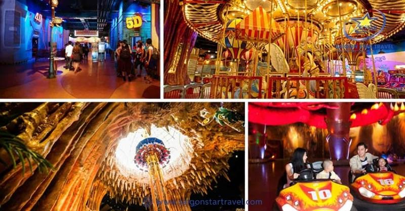Fantasy park là lựa chọn hấp dẫn cho các khu vui chơi Đà Nẵng