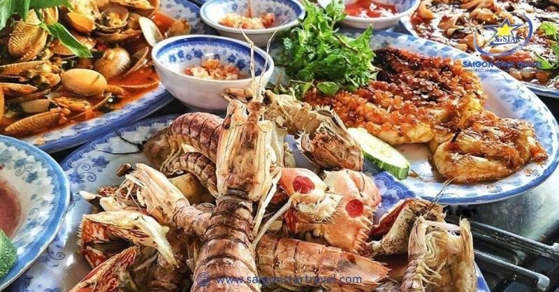Hải sản tươi ngon, đậm vị