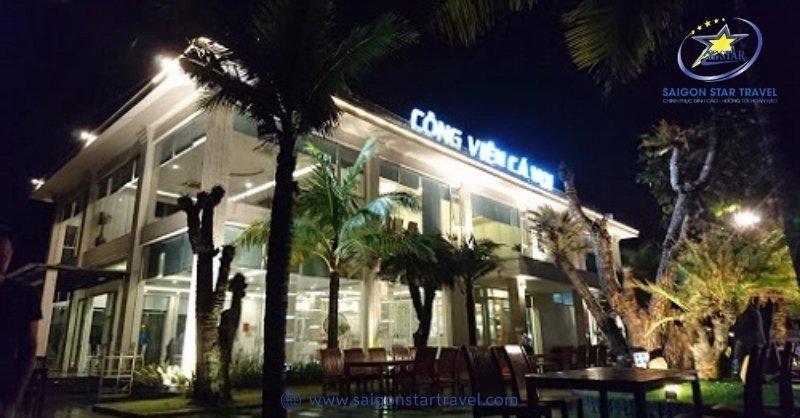 Không gian của Công viên Cá Voi Đà Nẵng