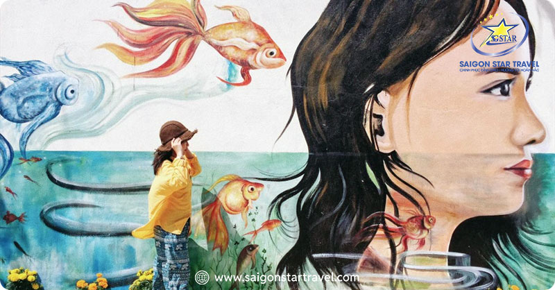 Làng Bích Hoạ đầy nghệ thuật và sáng tạo – tour Lý Sơn 3 ngày 2 đêm