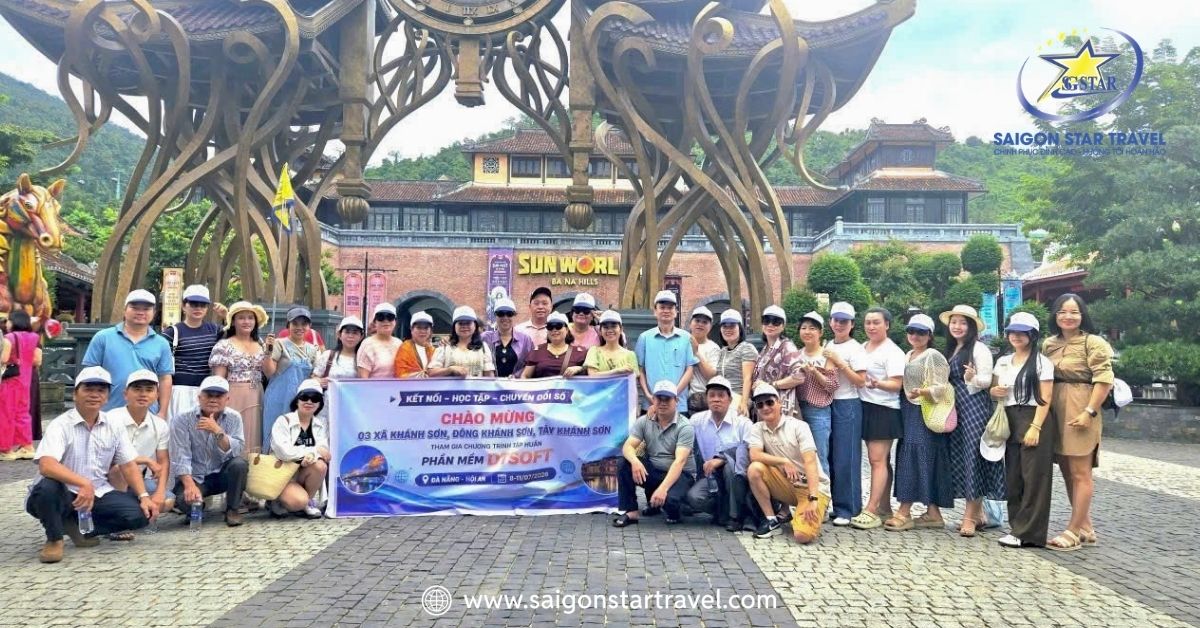 Đoàn khách Saigon Star Travel tận hưởng kỳ nghỉ trọn vẹn tại Đà Nẵng