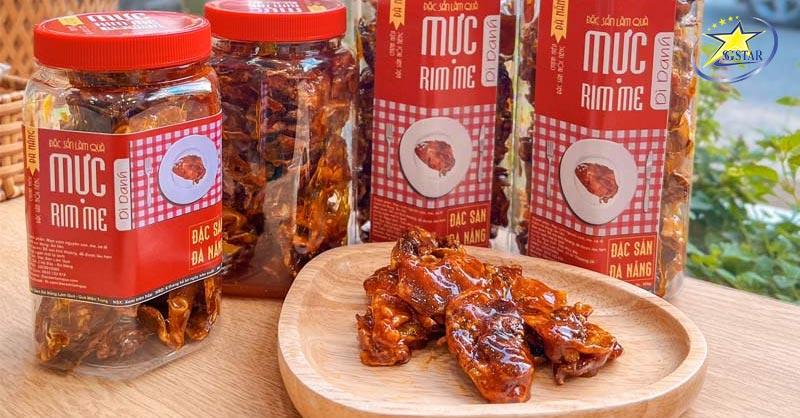 Những món ăn đặc sản Đà Nẵng thử là ghiền | Saigon Star Travel Mua Mực Rim Me về làm quà cho bạn bè & người thân