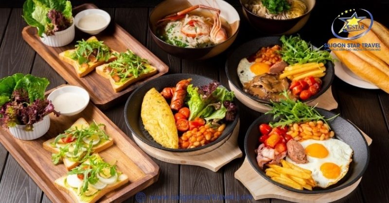 Ẩm thực Á – Âu đa dạng