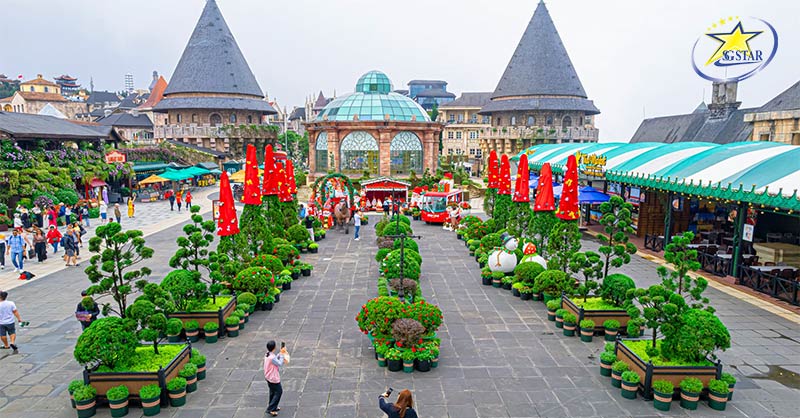 Bản đồ du lịch Đà Nẵng mới nhất | Saigon Star Travel Quảng trường Du Dome