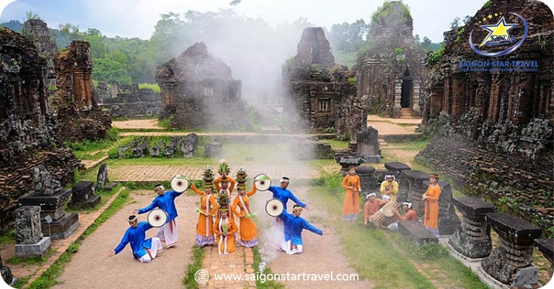 Ca múa của người chăm đặc sắc trong chương trình Tour Đà Nẵng 5 ngày 4 đêm tại thánh địa mỹ sơn