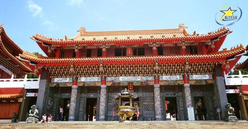 Tour Du Lịch Đài Loan 4 Ngày 4 Đêm | Khám Phá Đài Bắc - Đài Trung - Cao Hùng | Saigon Star Travel Ghé thăm Đền Văn Võ Miếu - Tour du lịch Đà Loan 4 ngày 4 đêm