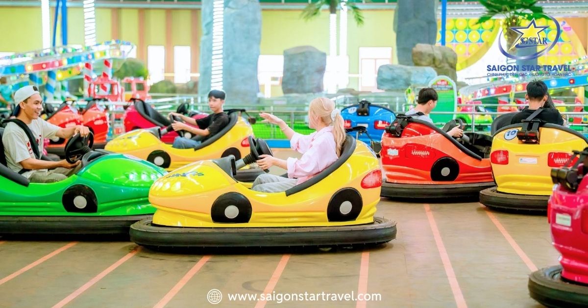 Trải nghiệm các trò chơi tại Amazing World