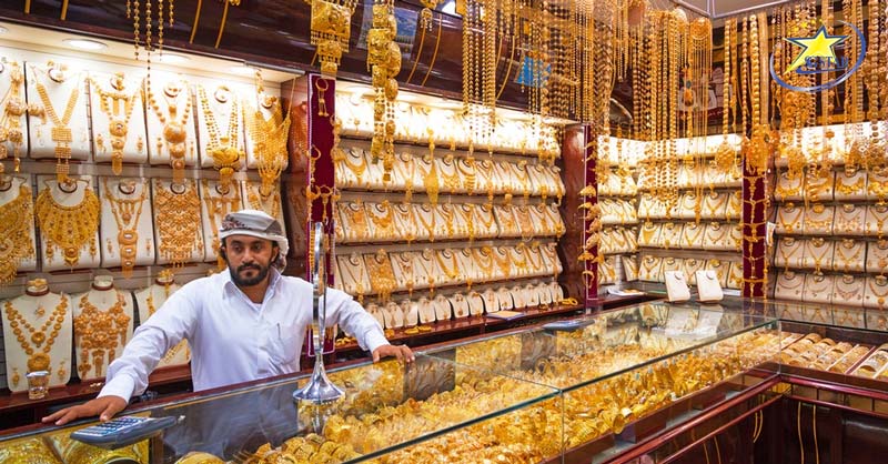 Tour Dubai Abu Dhabi 5 Ngày 4 Đêm | Khám phá Dubai | Saigon Star Travel Chợ nữ trang Gold Souk