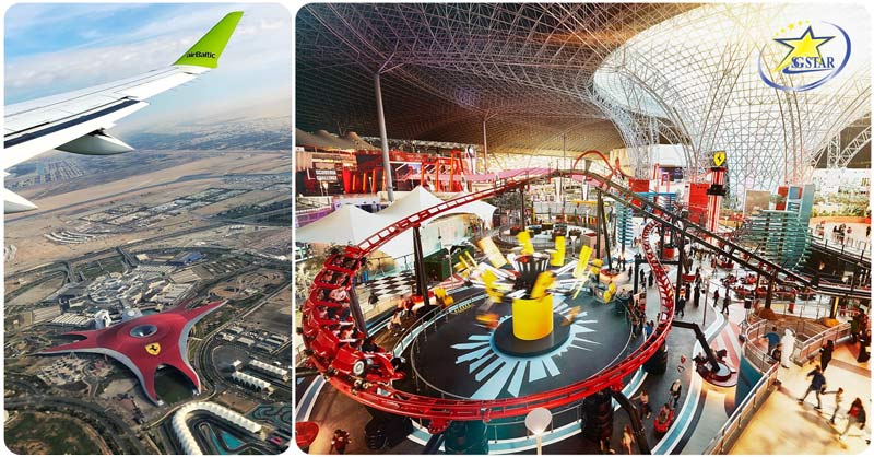 Tour Dubai Abu Dhabi 5 Ngày 4 Đêm | Khám phá Dubai | Saigon Star Travel Ferrari World | Tour Dubai Abu Dhabi 5 Ngày 4 Đêm