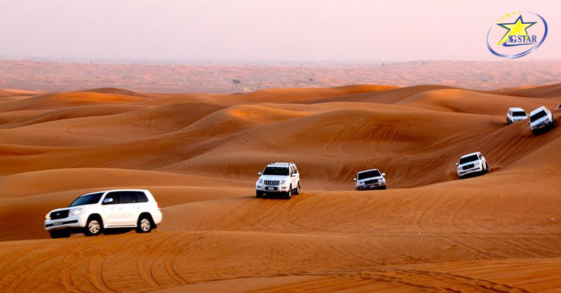 Tour Dubai Abu Dhabi 5 Ngày 4 Đêm | Khám phá Dubai | Saigon Star Travel Vượt sa mạc bằng Land Cruise