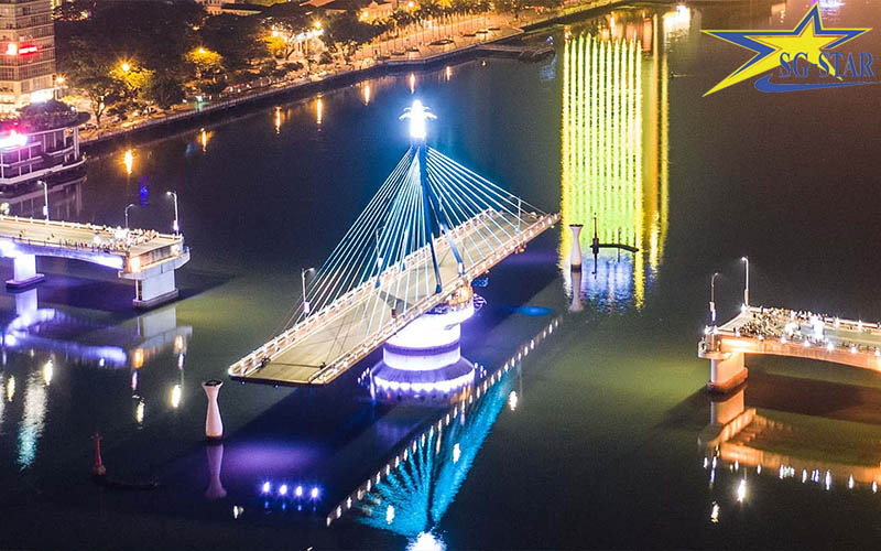 Hành trình du lịch Hội An Đà Nẵng xuất phát từ Tp. Hồ Chí Minh | Saigon Star Travel Du lịch Hội An Đà Nẵng: Đêm Đà Nẵng bên cầu sông Hàn
