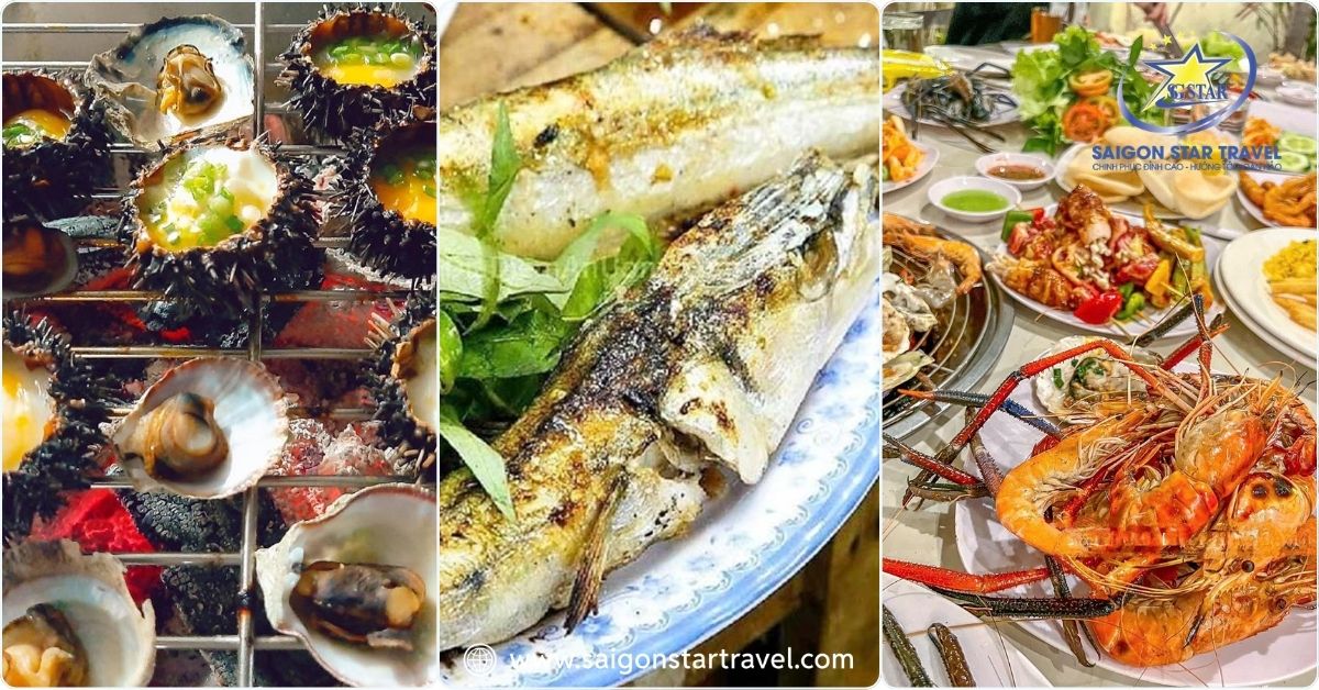 Thưởng thức Hải Sản Hòn Sơn