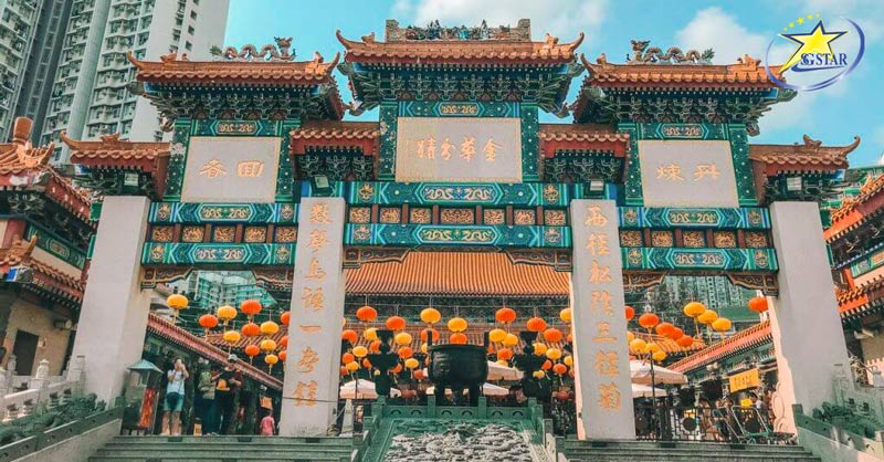 Tour Du Lịch Hong Kong 5 Ngày 4 Đêm Trọn Gói | Hồng Kông - Thẩm Quyến - Quảng Châu | Saigon Star Travel Viếng miếu Huỳnh Đại Tiên nổi tiếng linh thiêng ở HongKong