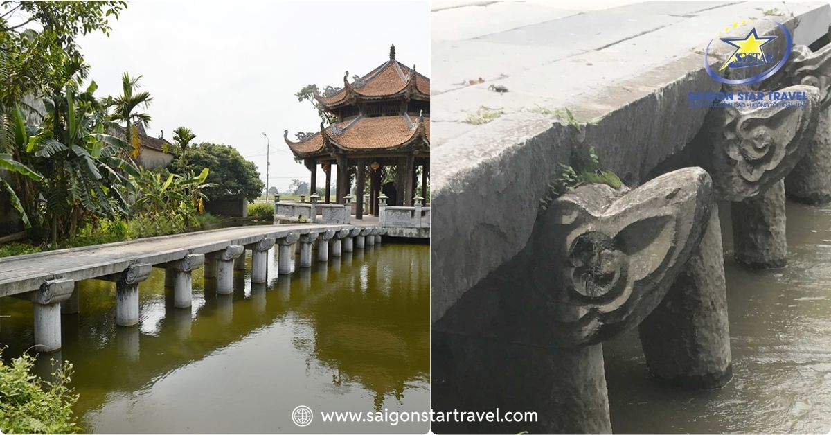 Cầu đá cổ chùa Nôm Hưng Yên