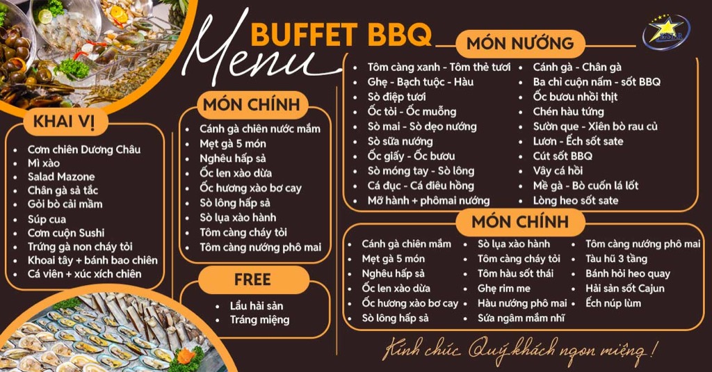 Tour Du Lịch Lagi - Tết Nguyên Đán - 2 Ngày 1 Đêm | Saigon Star Travel Thưởng thức Buffet BBQ