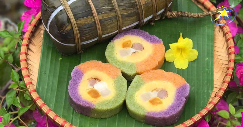 Bánh tét Trà Cuôn