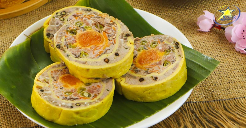 Chả hoa ngũ sắc Trà Vinh