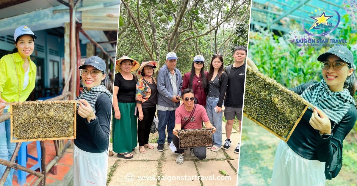 Tham quan Trang trại nuôi ong mật - Cù lao Thới Sơn